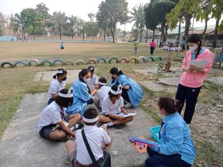 87. ค่ายวิชาการสะเต็มศึกษาเพื่อส่งเสริมการเรียนรู้ สำหรับนักเรียนโรงเรียนบ้านสระสิงห์โต อำเภอเมือง จังหวัดกำแพงเพชร วันที่ 8 มีนาคม 2566